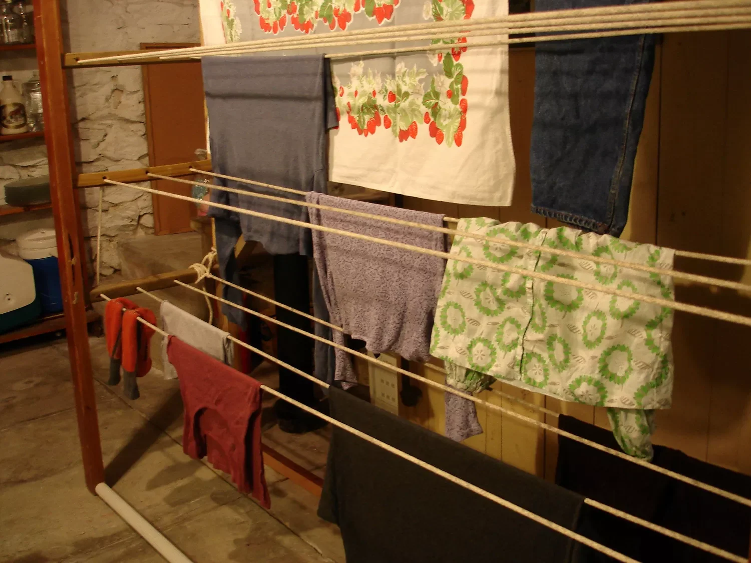 11 Creative DIY Clothesline Projects That Transform Your Home 4 Line Drying Laundry Indoors