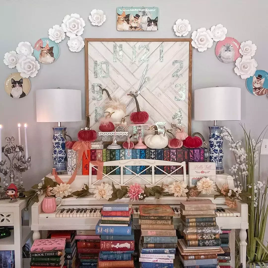 Creative Ways to Display Your Book Collection Throughout Your Home Line the Piano