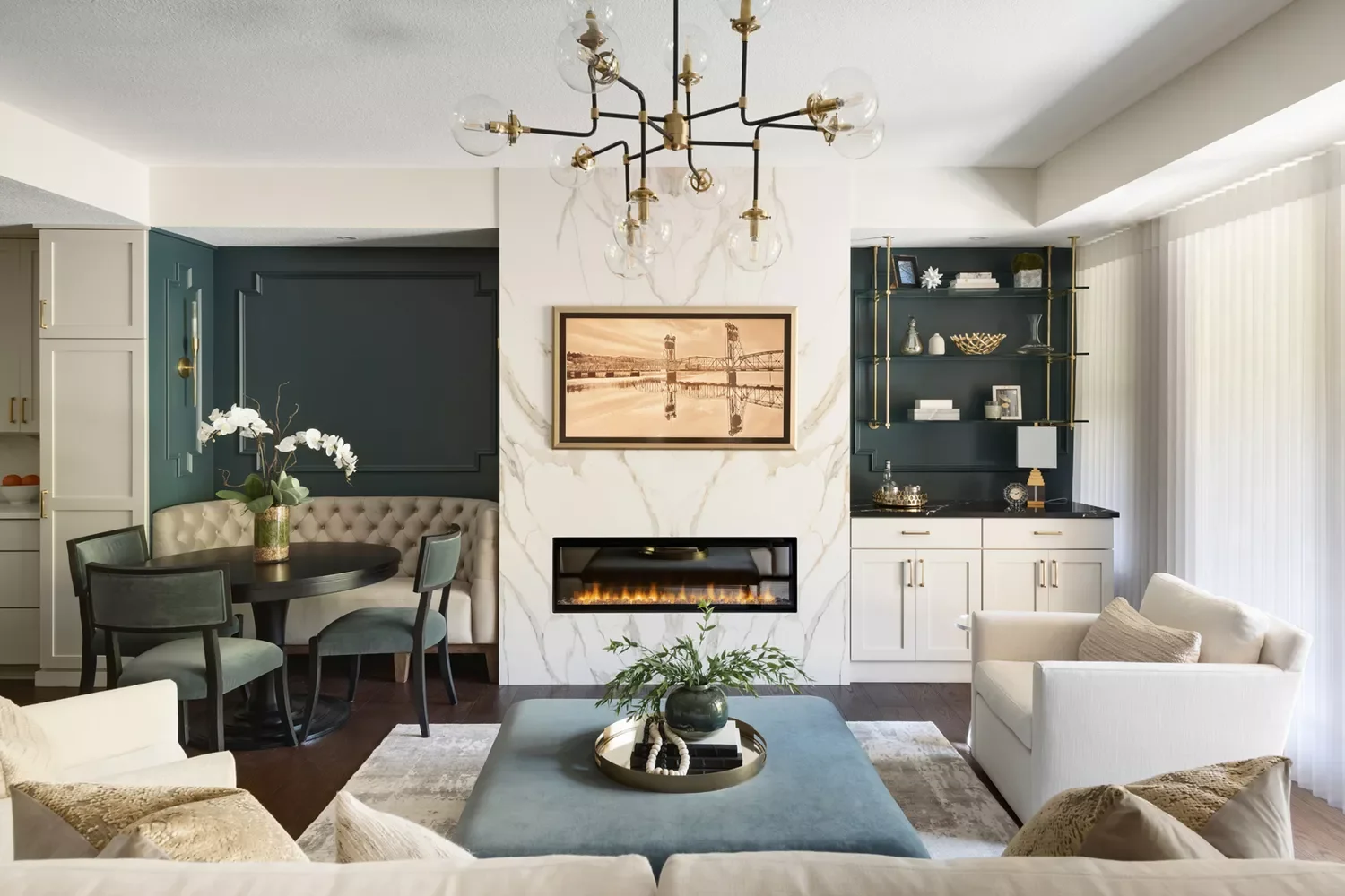 30 Cozy Breakfast Nook Ideas That'll Transform Your Morning Routine Living Room Breakfast Nook