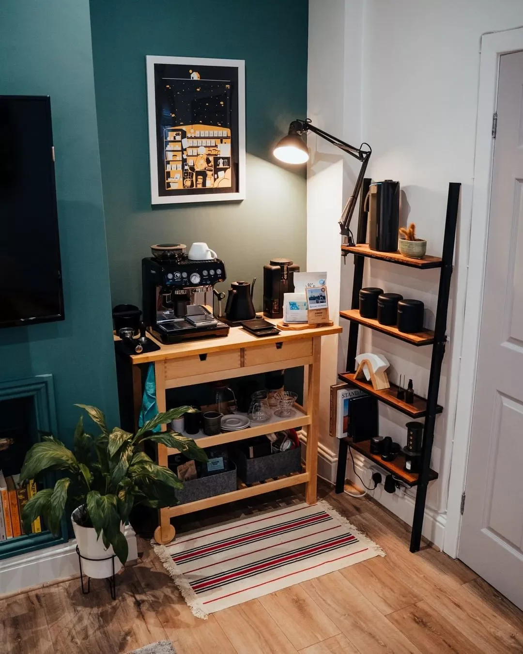 43 Stylish Coffee Bar Ideas That'll Transform Your Morning Routine Living Room Coffee Bar