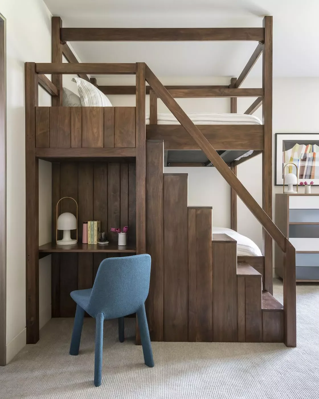 28 Space-Saving Loft Bedroom Ideas That Will Transform Your Small Space 22 Loft Bed With Desk Nook