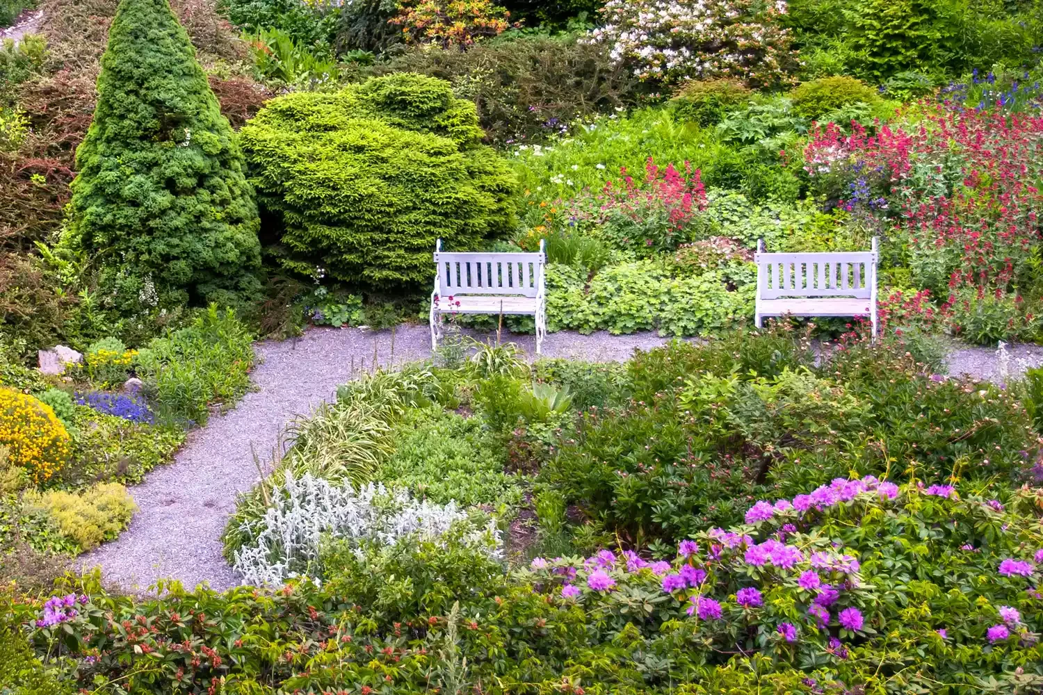27 Stunning Flower Garden Designs to Transform Your Outdoor Space Lush Garden With Path