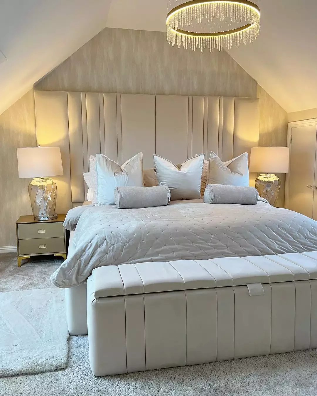 20 Breathtaking Attic Transformations That'll Inspire Your Next Project 19 Luxe Bedroom
