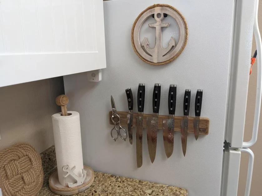 24 Storage Ideas For Tiny Homes You Can't Live Without Magnetic Strips for Kitchen Utensils 1
