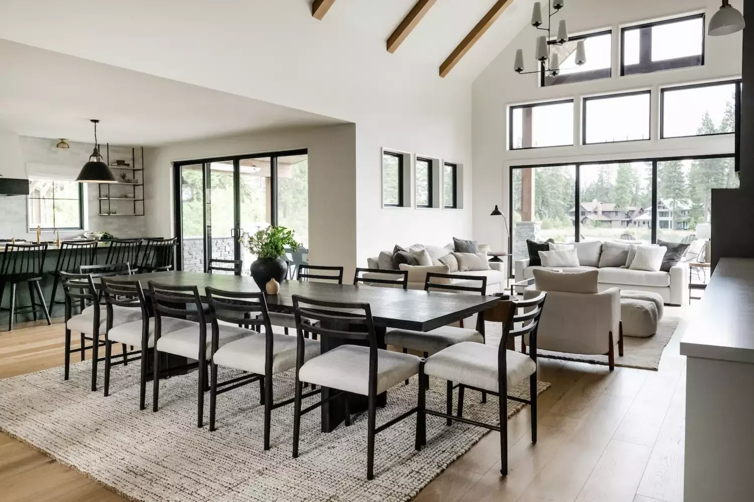 28 Stunning Open Kitchen Living Room Design Ideas You'll Absolutely Adore 10 Maintain a Minimal Color Palette