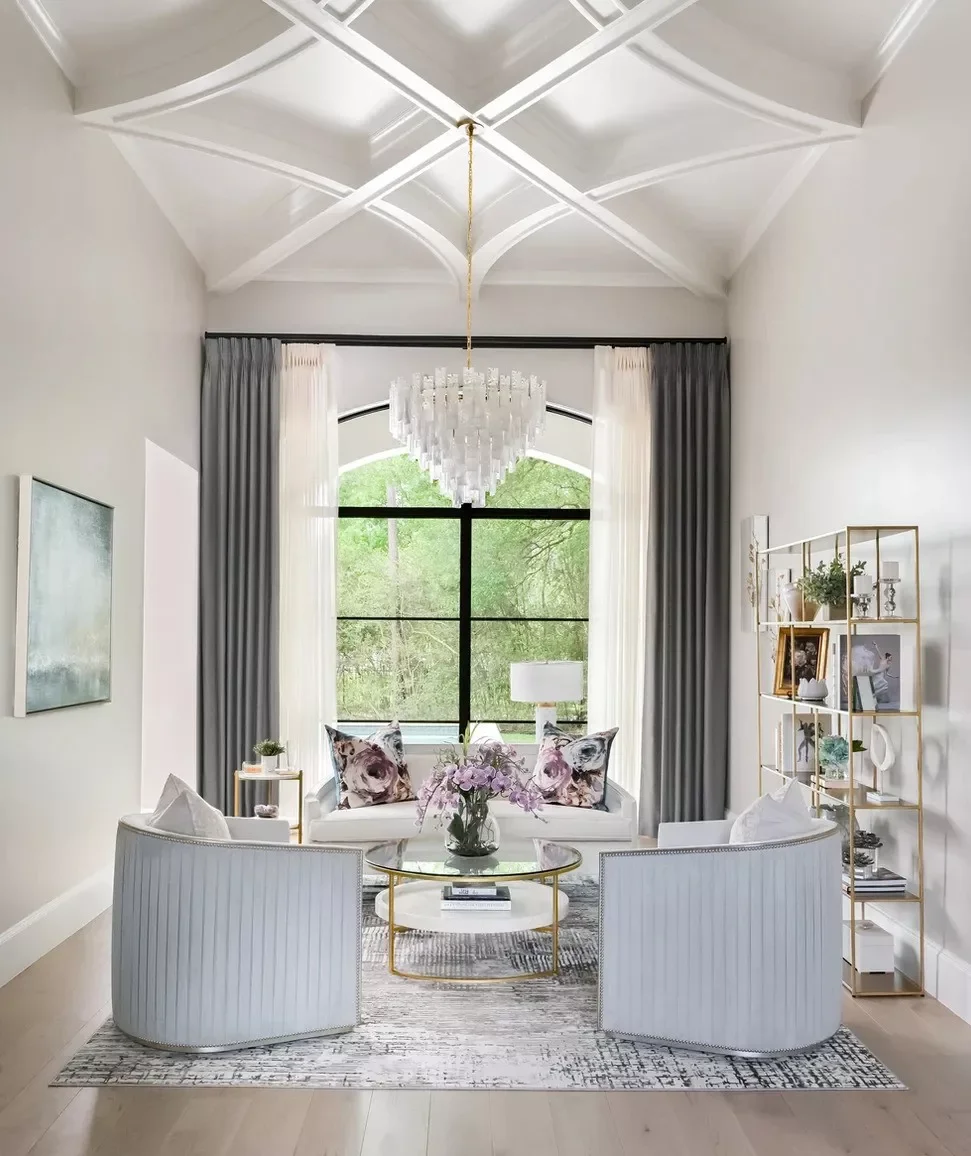 23 Stunning Window Treatment Ideas for Your Sliding Glass Doors 7 Make Doubled-Up Window Treatments