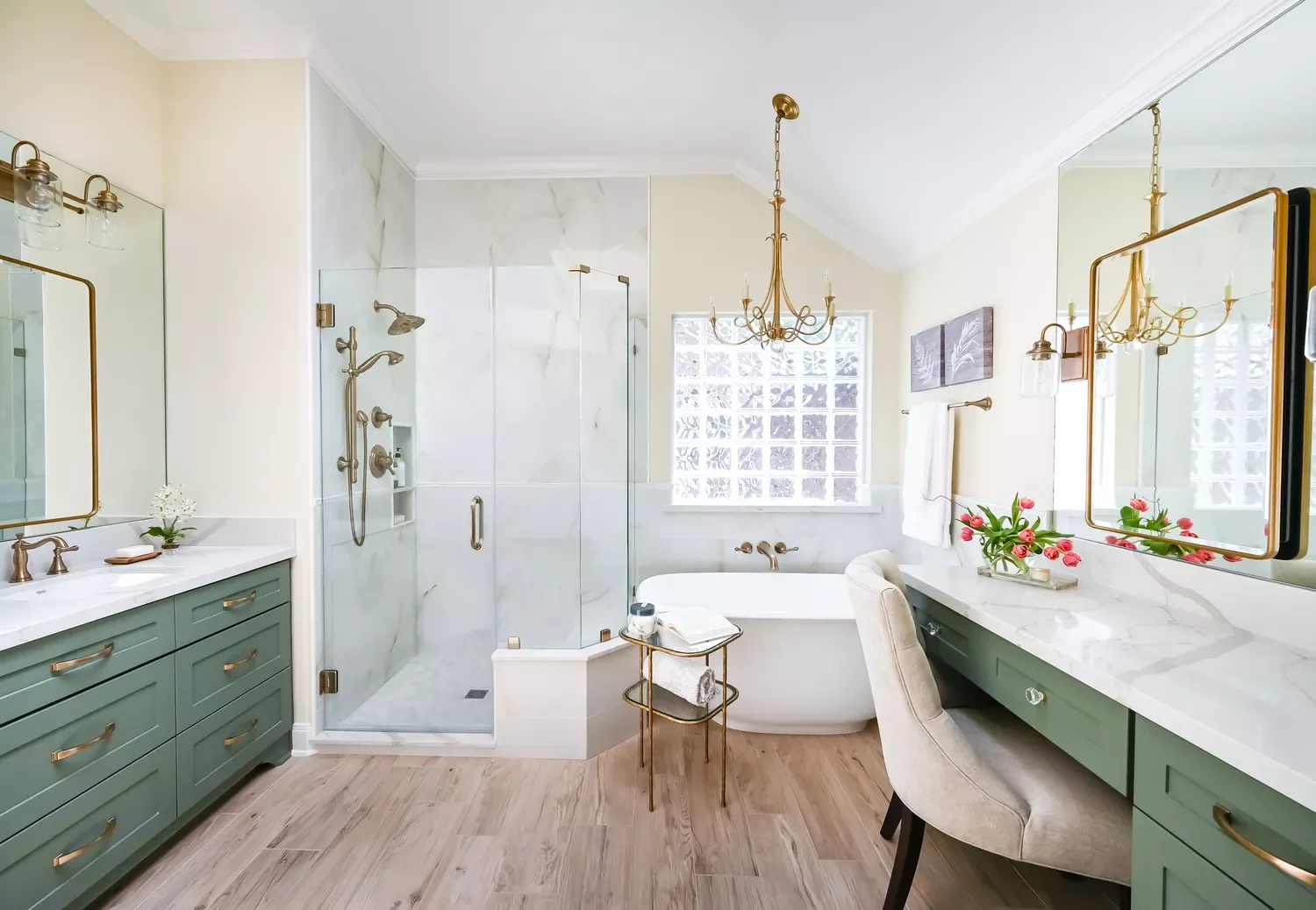 20 Beautiful Makeup Vanity Ideas to Transform Your Daily Beauty Routine 6 Make Every Square Foot Work
