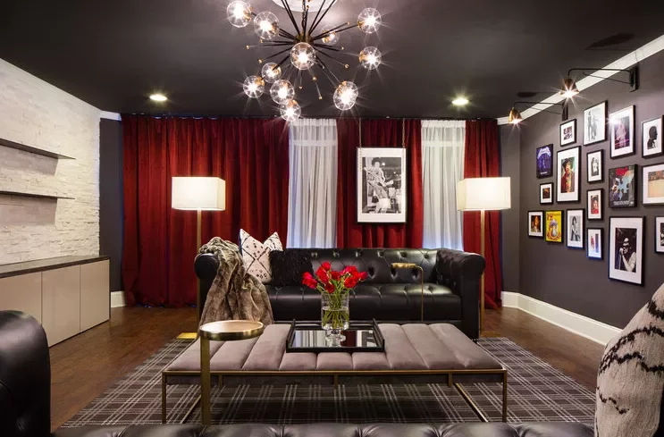 41 Stunning Black Sofa Living Room Ideas That Will Transform Your Space 38 Make It All About the Drama