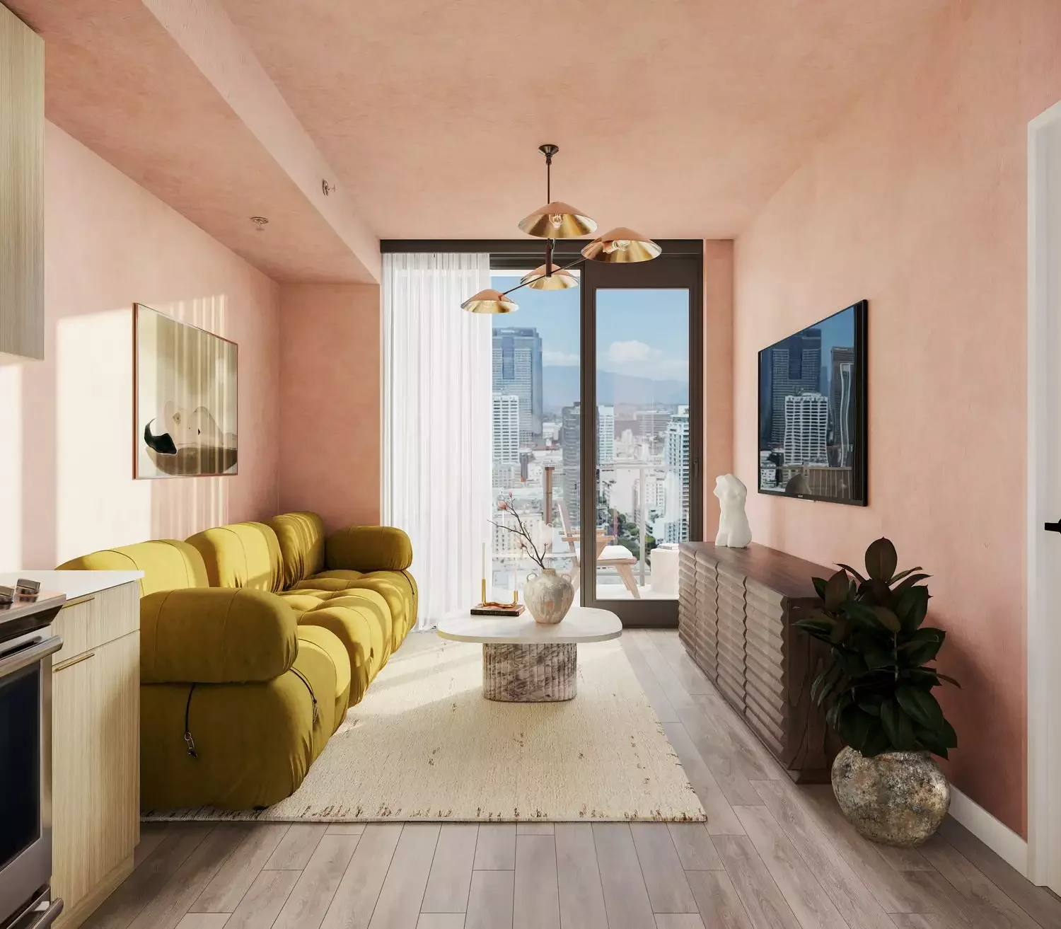 40 Smart Small Apartment Living Room Ideas That Maximize Your Space and Style 12 Make It Cozy With Paint