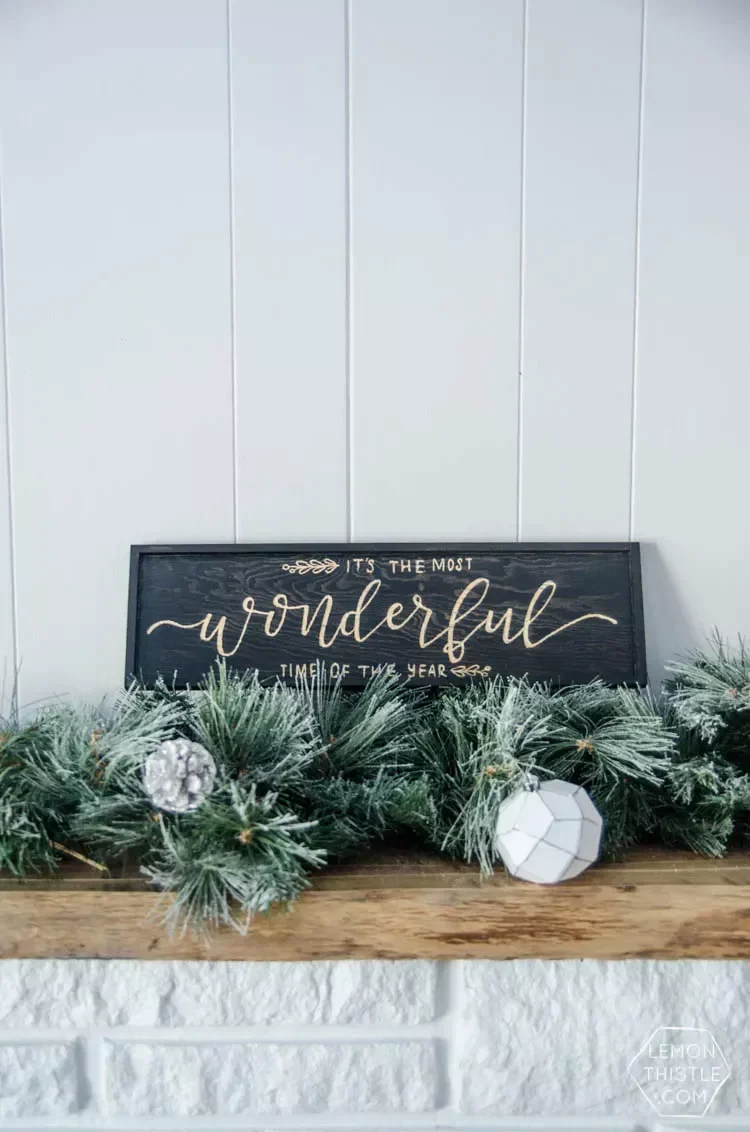 31 DIY Christmas Sign Ideas That Look Professionally Made Make It Modern