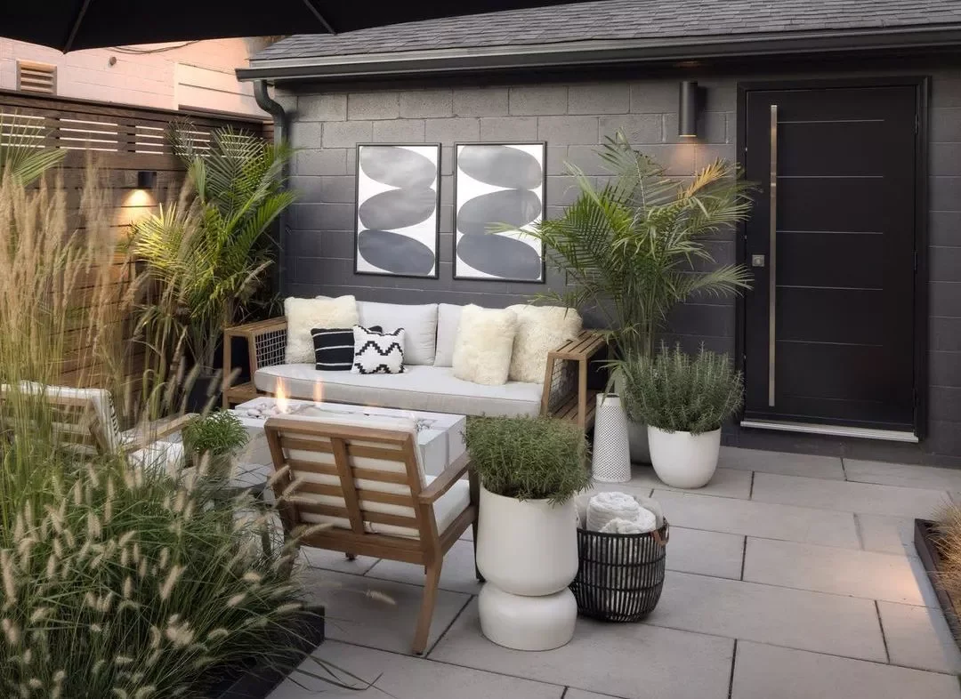 39 Contemporary Backyard Designs That Will Transform Your Outdoor Living Space 11 Make It Moody and Dramatic