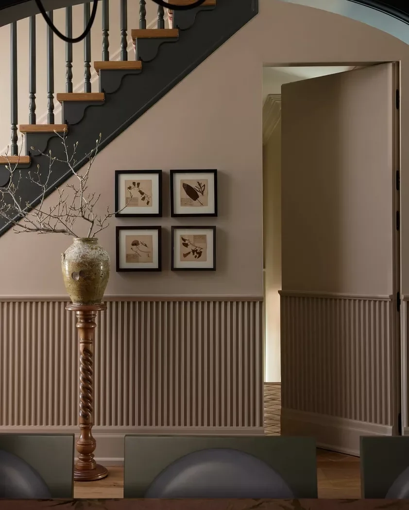25 Charming Farmhouse Stair Railing Ideas to Transform Your Home 6 Make It Moody