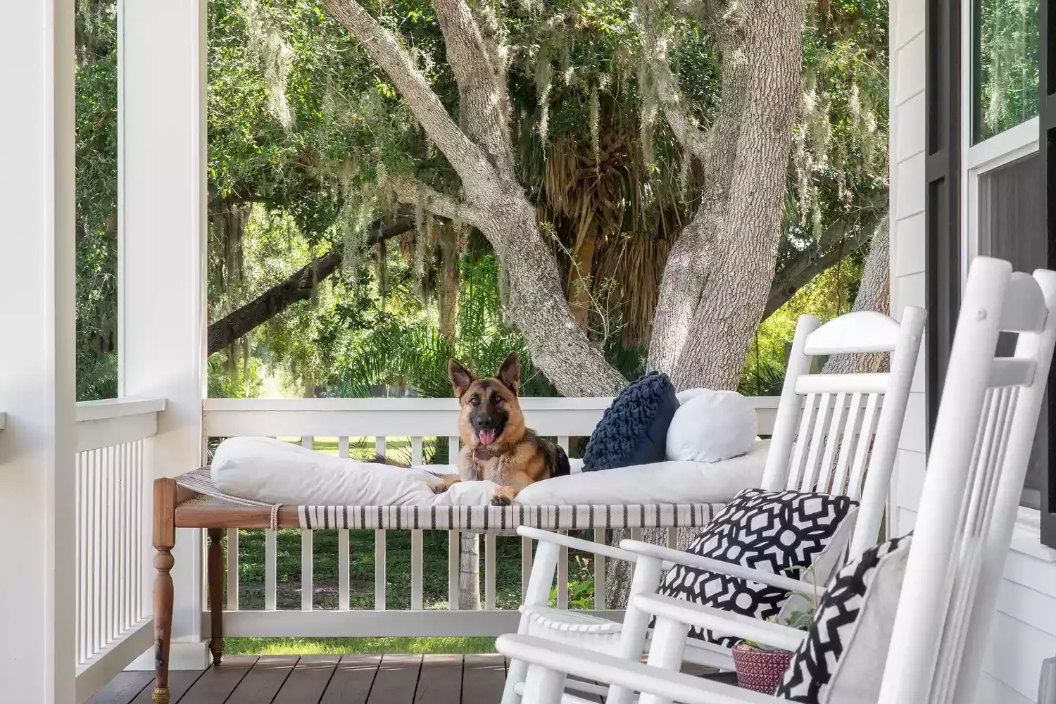 62 Warm and Inviting Front Porch Design Ideas That Welcome Everyone Home 55 Make It Pet-Friendly