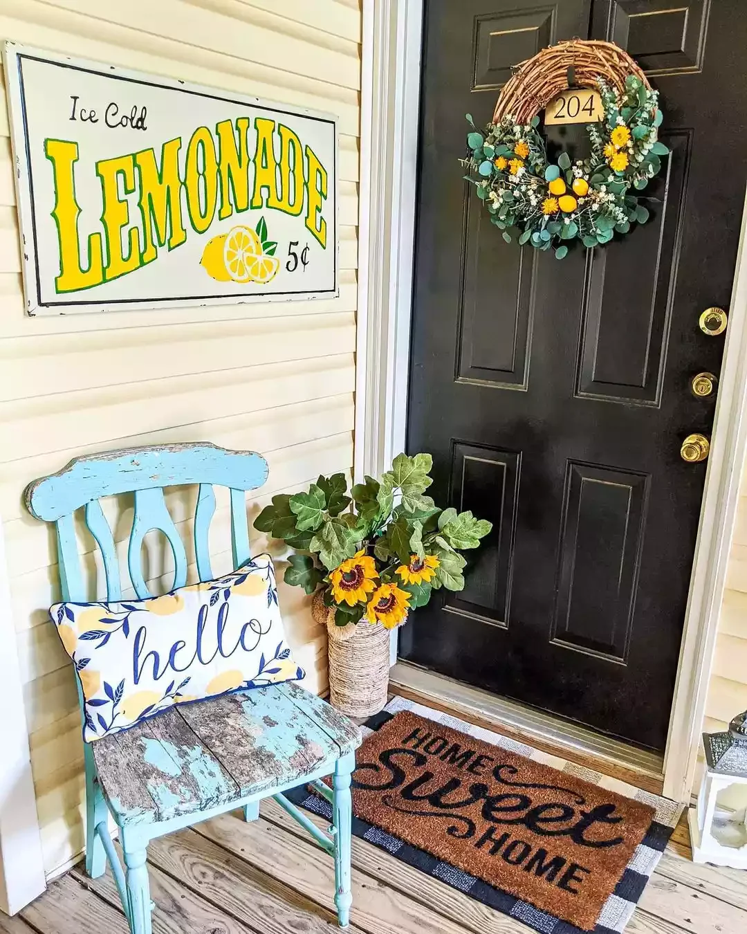33 Stunning Black Front Door Ideas That Transform Your Home's Entrance Make It Rustic