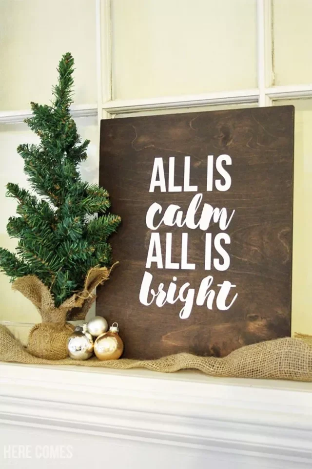 31 DIY Christmas Sign Ideas That Look Professionally Made Make It Rustic