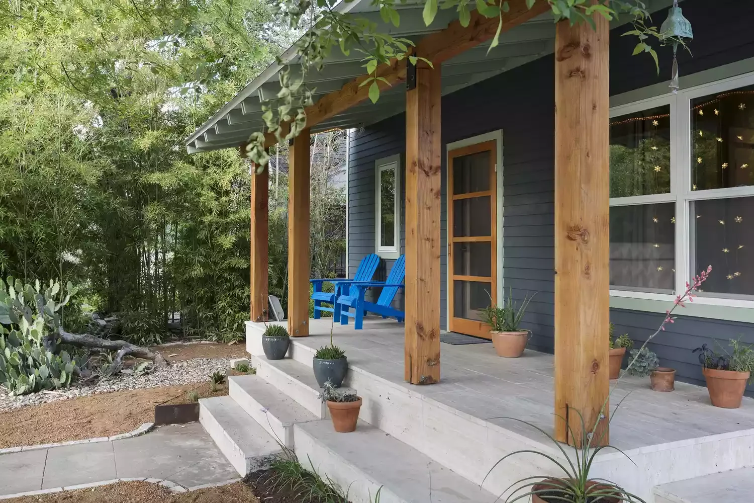 20 Stunning Front Porch Column Designs to Transform Your Home's Curb Appeal 4 Make It Rustic
