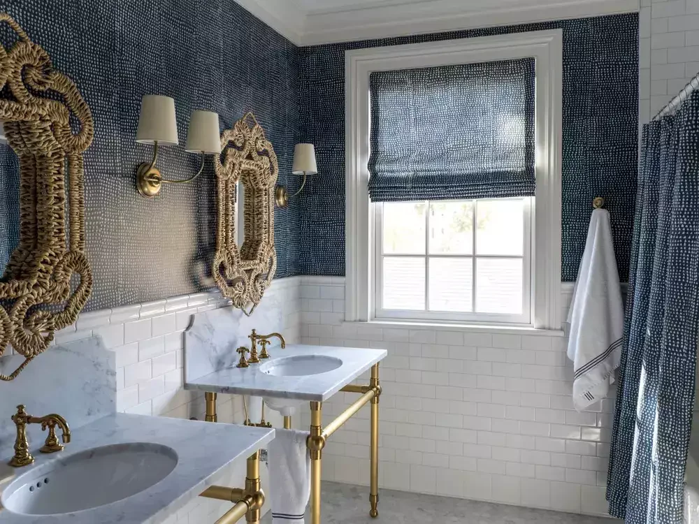 50 Dramatic Dark Bathroom Ideas to Transform Your Space 35 Make It Timeless With White Tiles