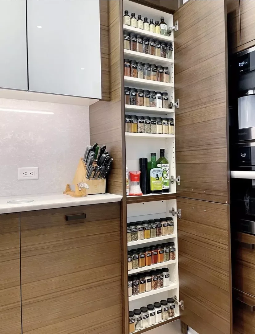 20 Creative Spice Organization Ideas That Will Transform Your Kitchen Make Narrow Spaces Your Spice Storage