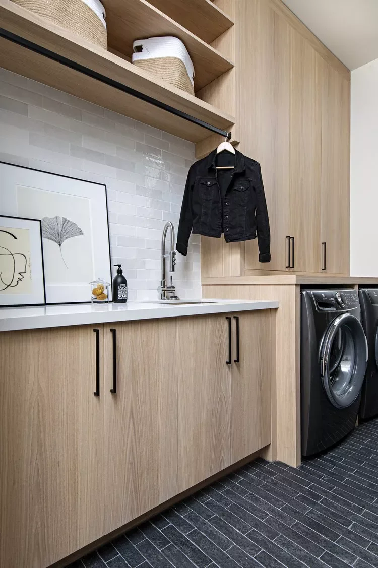 35 Stylish Mudroom and Laundry Room Combination Ideas That Maximize Space Make Room for Art