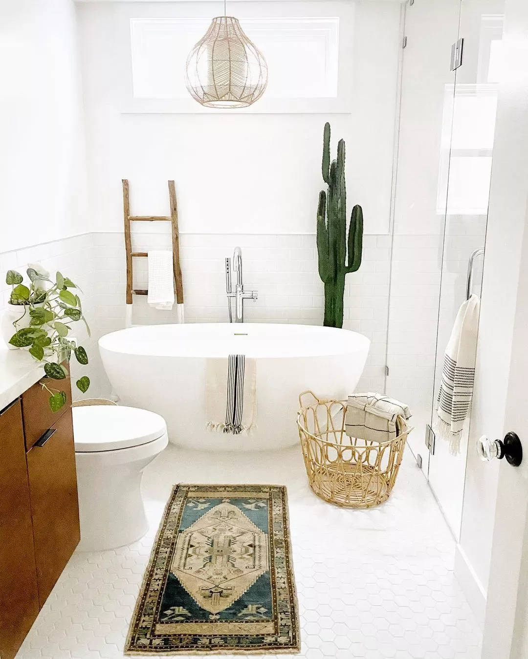 65 Clever Small Bathroom Ideas That Will Transform Your Tiny Space 49 Make Room for a Tub