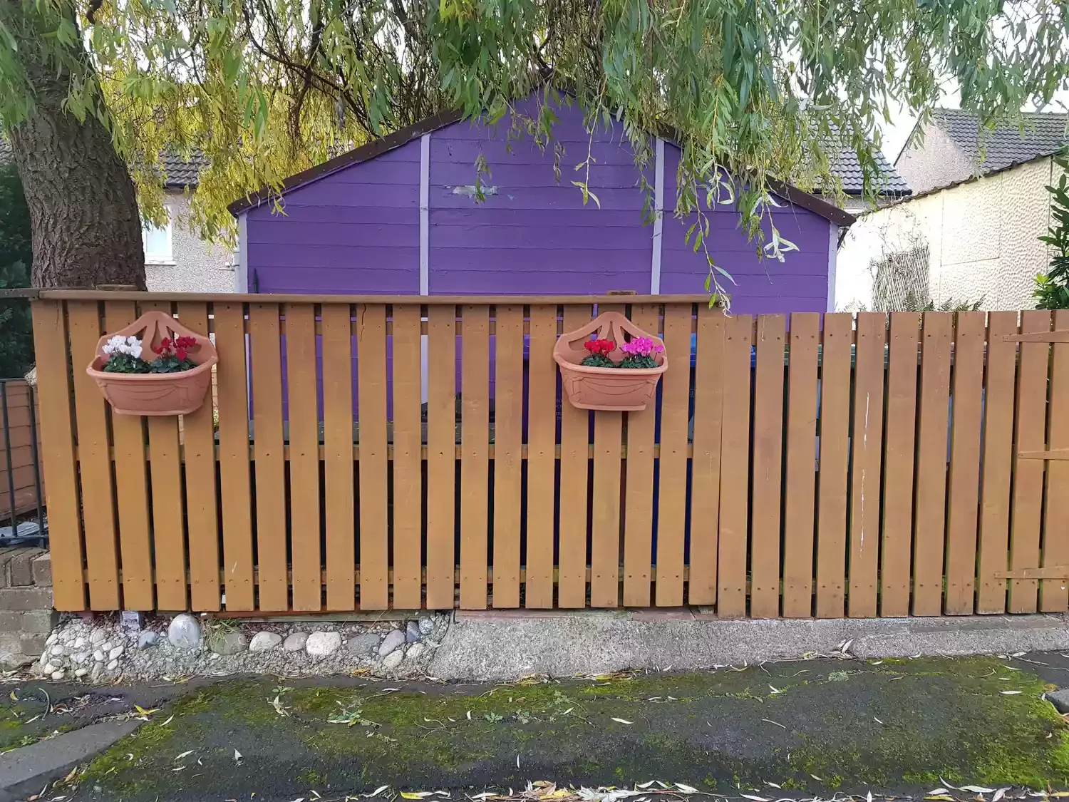 Make Space for Hanging Baskets
