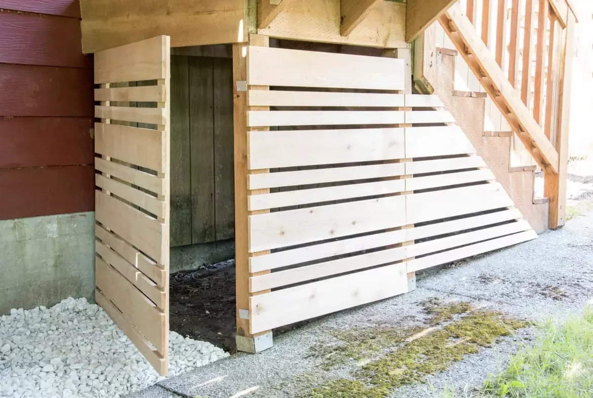 18 Creative Ways to Transform Your Under Deck Space 7 Make Storage