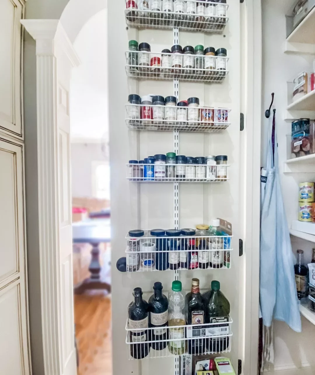 30 Brilliant Storage Solutions to Transform Your Small Apartment Make Use of the Pantry Door