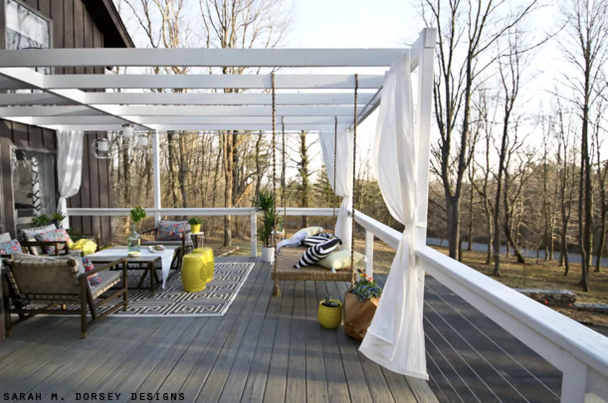 20 Stunning Deck Shade Solutions to Transform Your Outdoor Living Space 12 Make Your Awning Work for You
