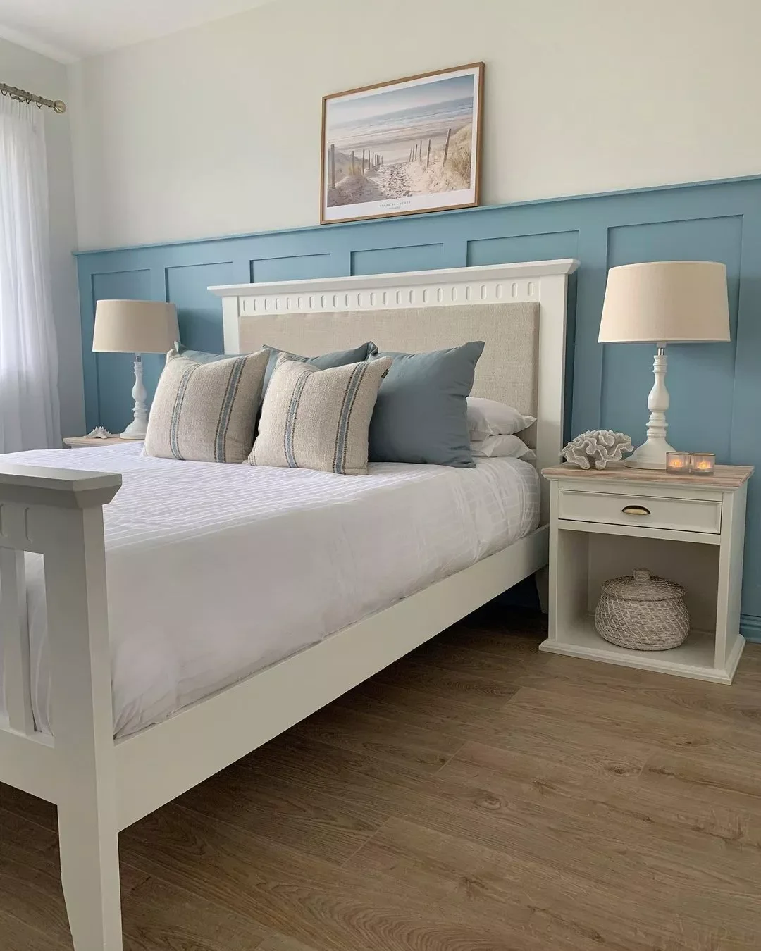 35 Stunning Beach-Inspired Bedroom Ideas That'll Transform Your Space 25 Make Your Board and Batten Beachy