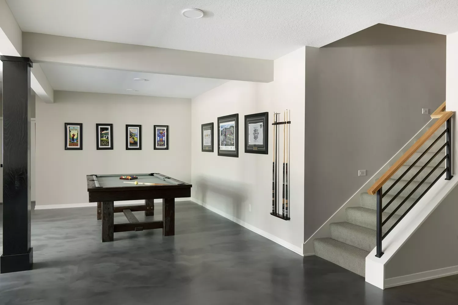 24 Creative Basement Wall Ideas That Will Transform Your Lower Level 3 Make Your Mark With Wall Art