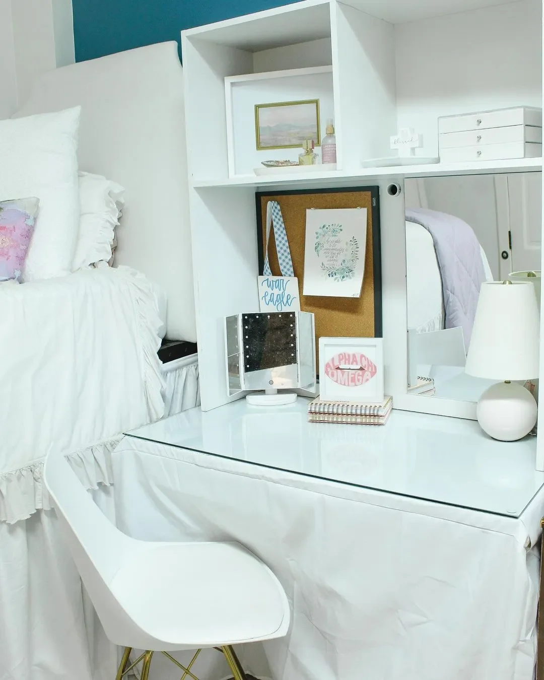 20 Creative Ways to Transform Your Dorm Room Into a Personal Haven 20 Make a Custom Desk Top