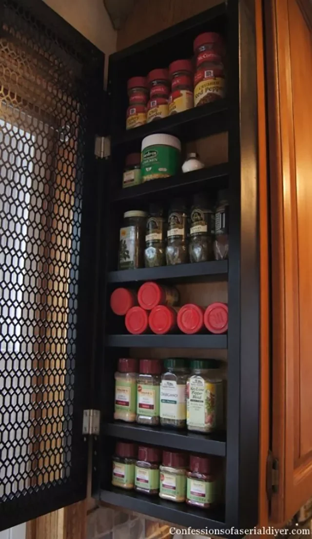 58 Smart Kitchen Organization Ideas That Will Transform Your Space Into a Clutter-Free Haven Make a DIY Spice Rack