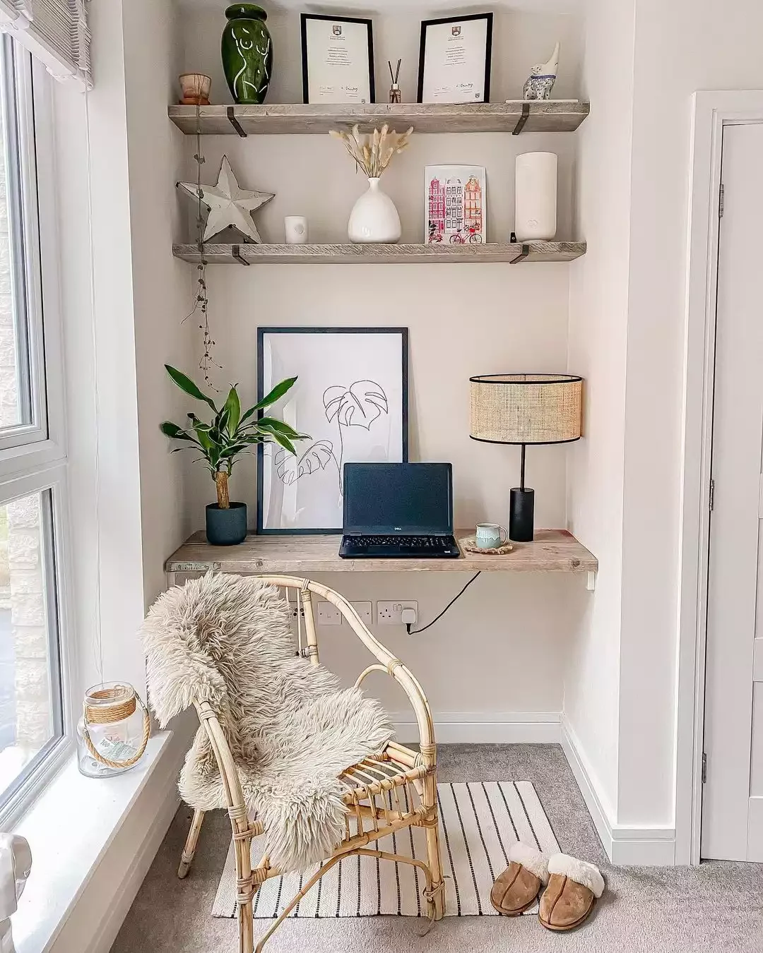 30 Creative Home Office Shelving Solutions to Transform Your Workspace Make a Shelf Into a Desk