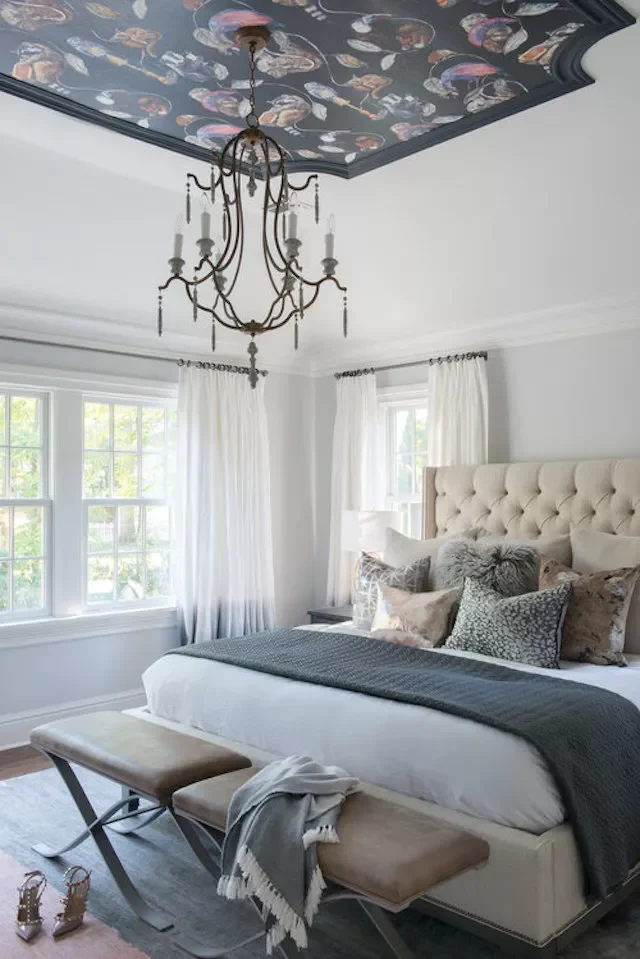 40 Modern Bedroom Ideas That Will Wake Up Your Space 30 Make a Statement Ceiling