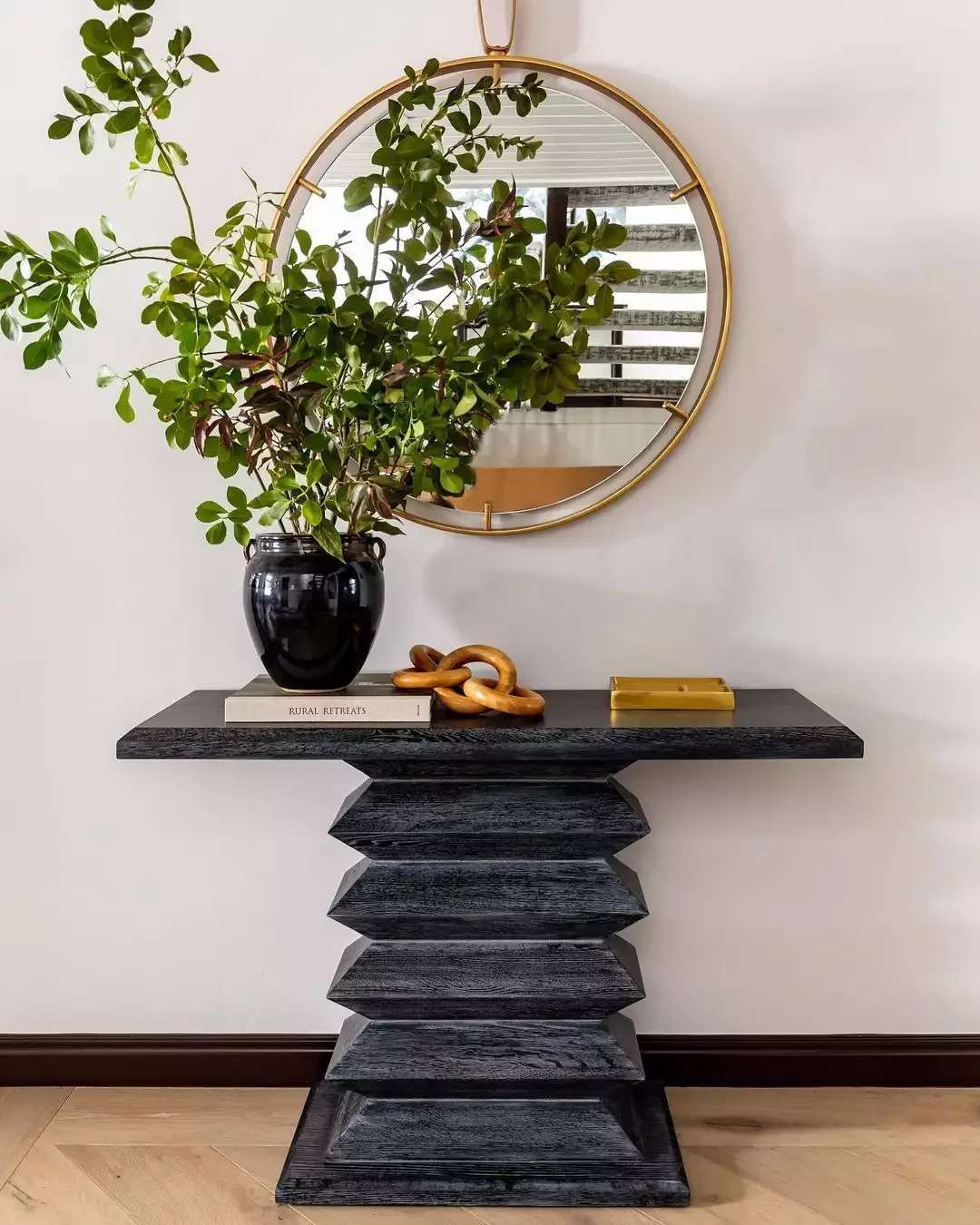 30 Stunning Entryway Table Styling Ideas That Welcome You Home 4 Make a Statement With Branches