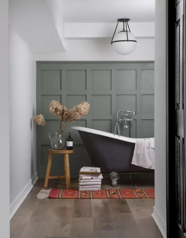 23 Stunning Sage Green Bathroom Ideas That Will Transform Your Space 11 Make a Statement in the Primary Bath