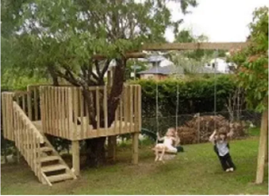 28 Amazing Treehouse Design Ideas That Will Transform Your Backyard 24 Make a Tree Deck for Younger Children