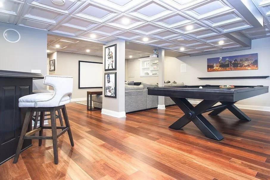 49 Stylish Game Room Ideas That Blend Fun with Design Make an Eye-Catching Ceiling