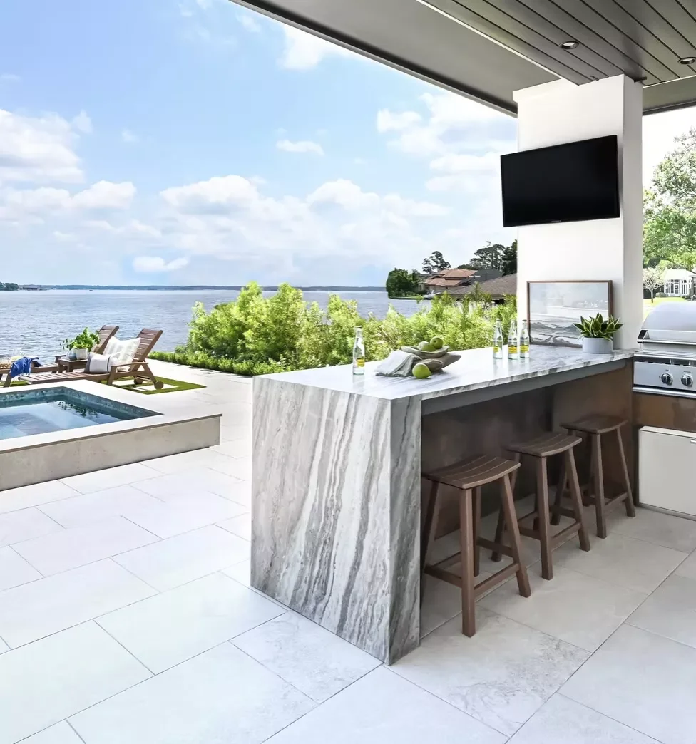 18 Stunning Outdoor Dining Ideas That'll Transform Your Backyard Into the Ultimate Summer Escape 16 Make the Most of Bar Seating