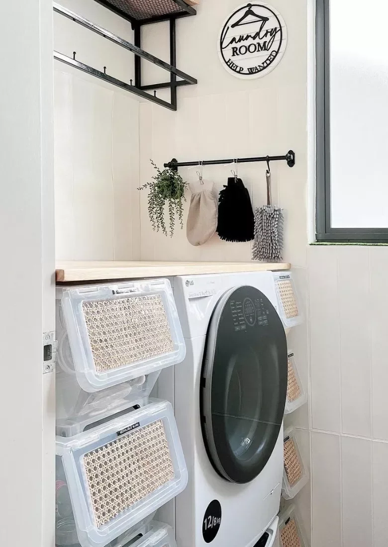 18 Smart Ways to Organize Your Small Laundry Room Make the Most of Every Inch