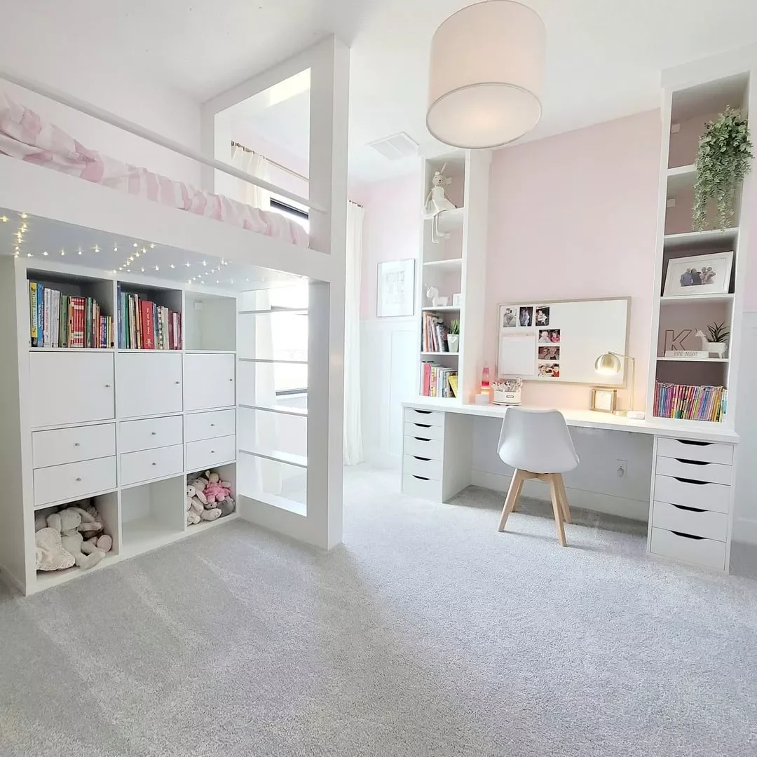 25 Creative Loft Bed Ideas That Transform Your Child's Bedroom 16 Making Closet Space
