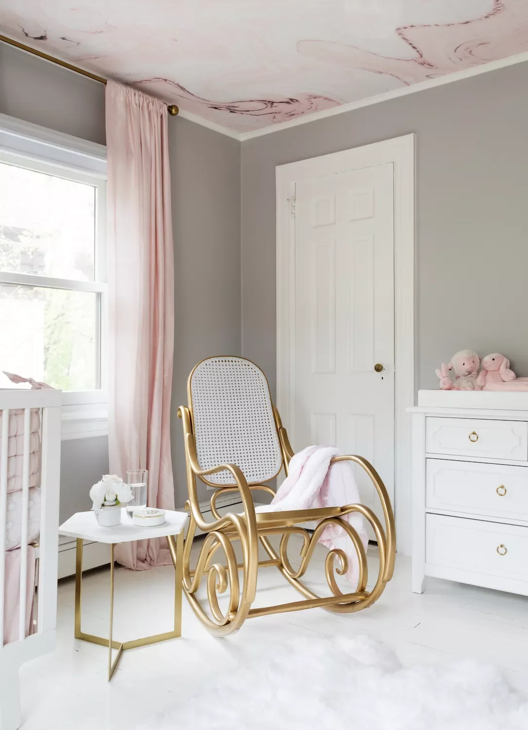 33 Stunning Ceiling Wallpaper Ideas to Transform Your Home's Fifth Wall 9 Marbled Wallpaper
