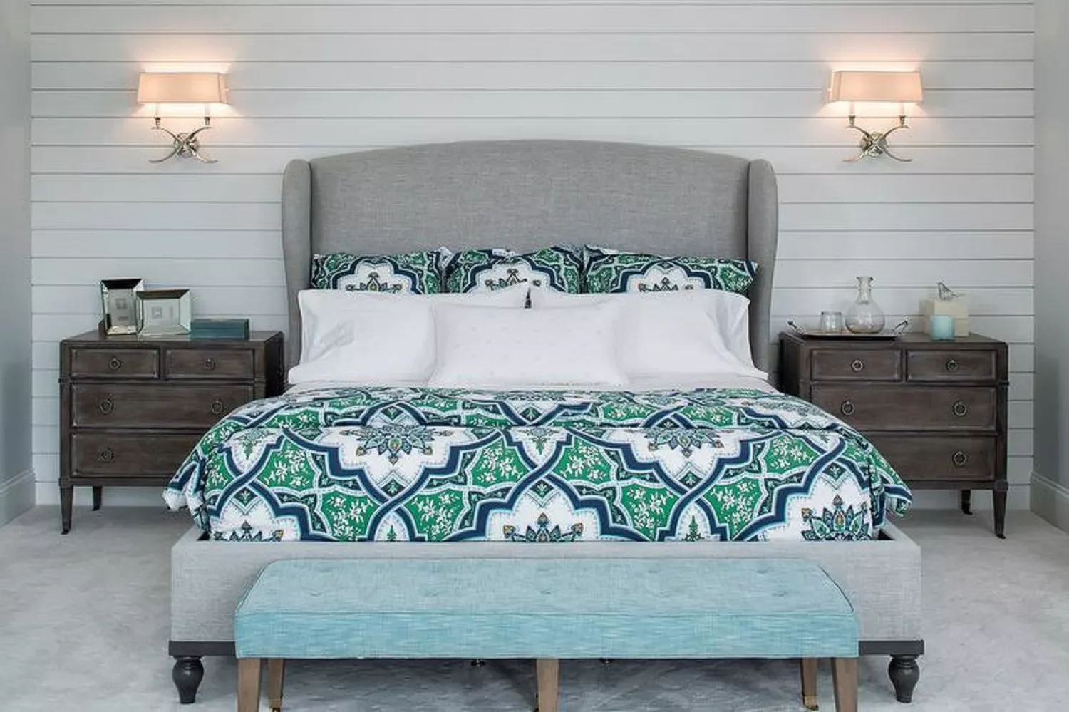 24 Brilliant Primary Bedroom Lighting Ideas That Transform Your Space 25 Match Lighting for Formal Style