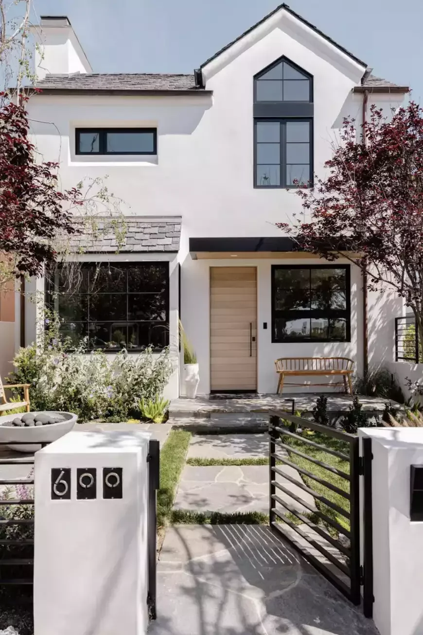 40 Creative House Number Ideas That Will Transform Your Home's Curb Appeal Match Your Materials