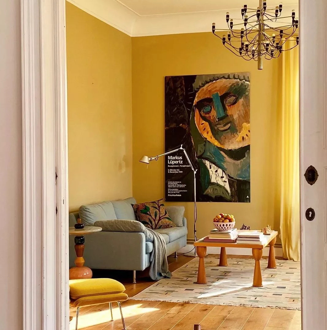 20 Stunning Yellow Living Room Ideas That Will Transform Your Space 10 Match Your Walls and Curtains