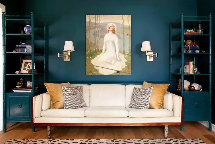 30 Dark and Dramatic Living Rooms That Will Transform Your Space Match Your Walls and Furniture