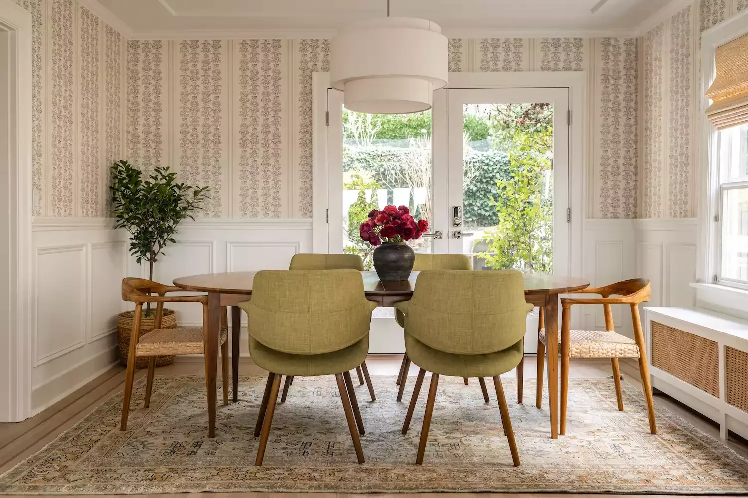 36 Beautiful Wainscoting Ideas to Transform Your Home's Style 27 Match the Ceiling
