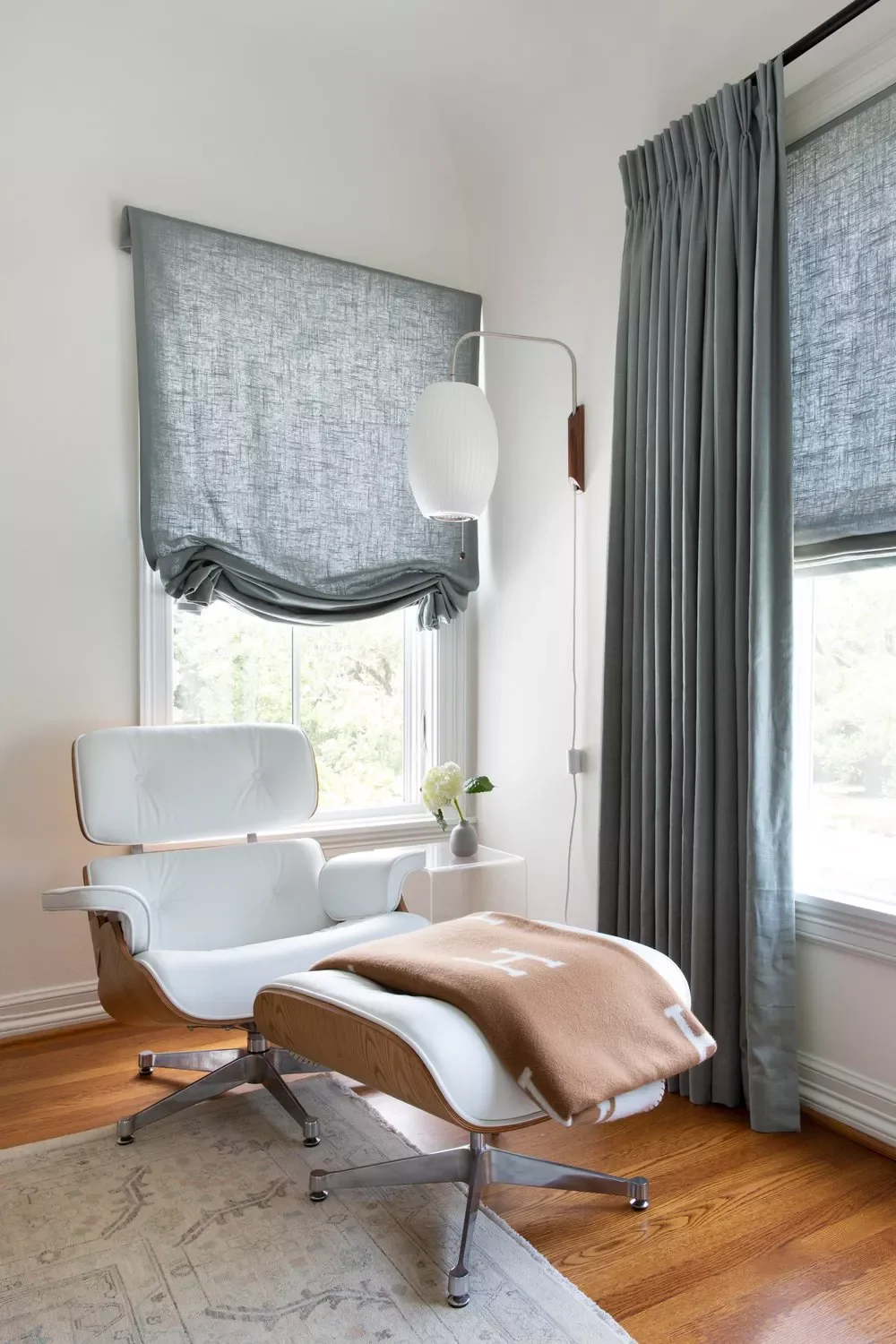 57 Beautiful Window Treatment Ideas That Transform Any Room on Any Budget 18 Matching Shade and Curtains