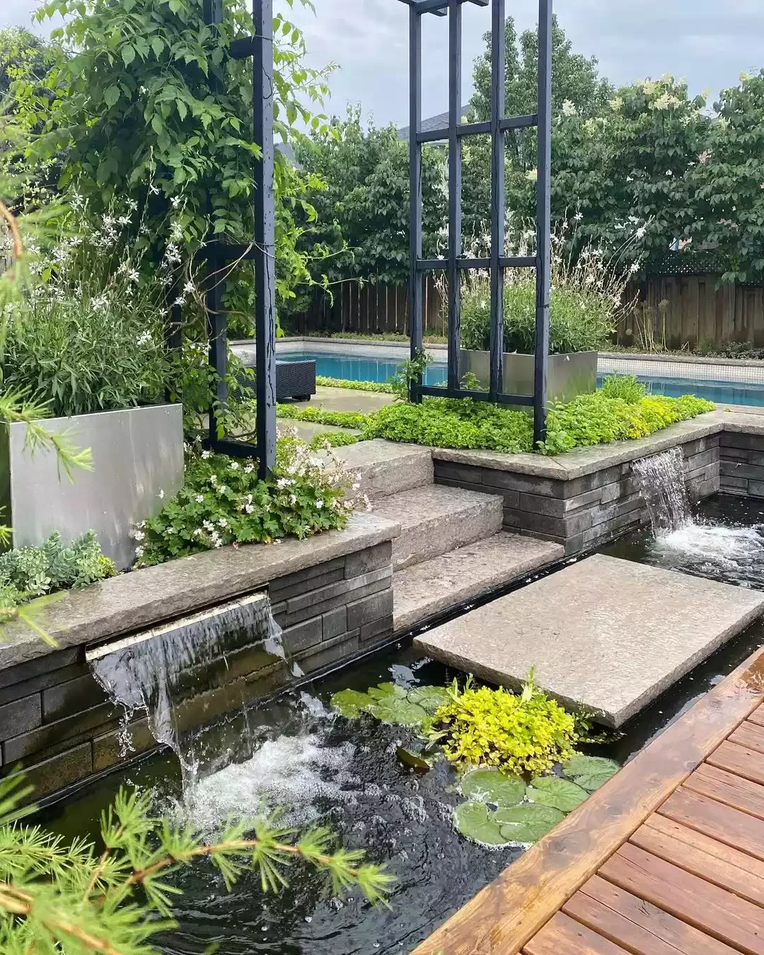Matching Water Features