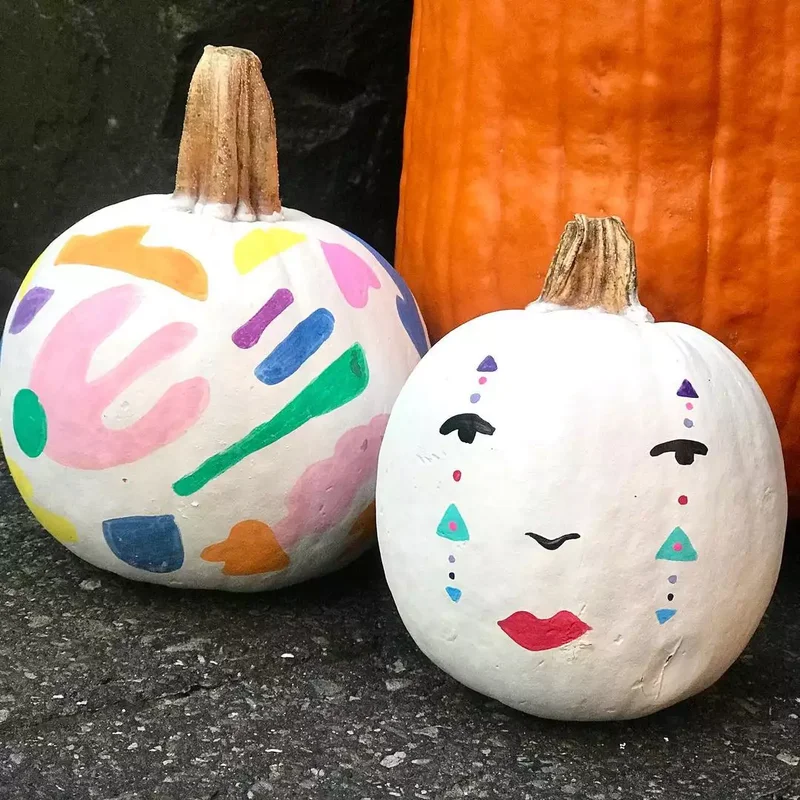 90 Creative Halloween Pumpkin Decorating Ideas to Try This Season 33 Matisse-Inspired Pumpkin